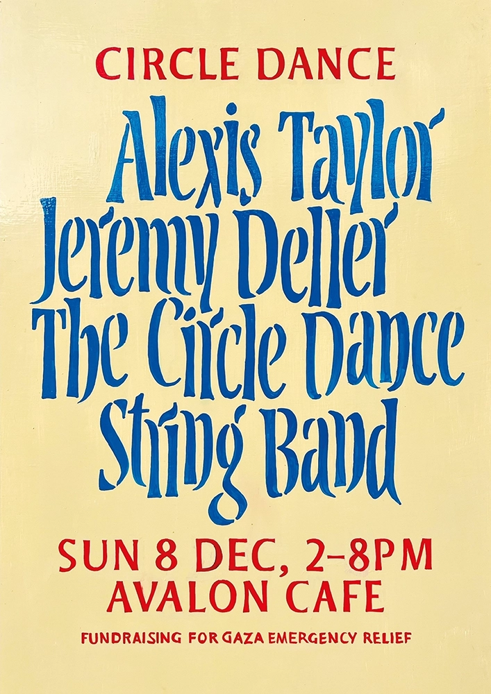 Circle Dance gig poster December 2024