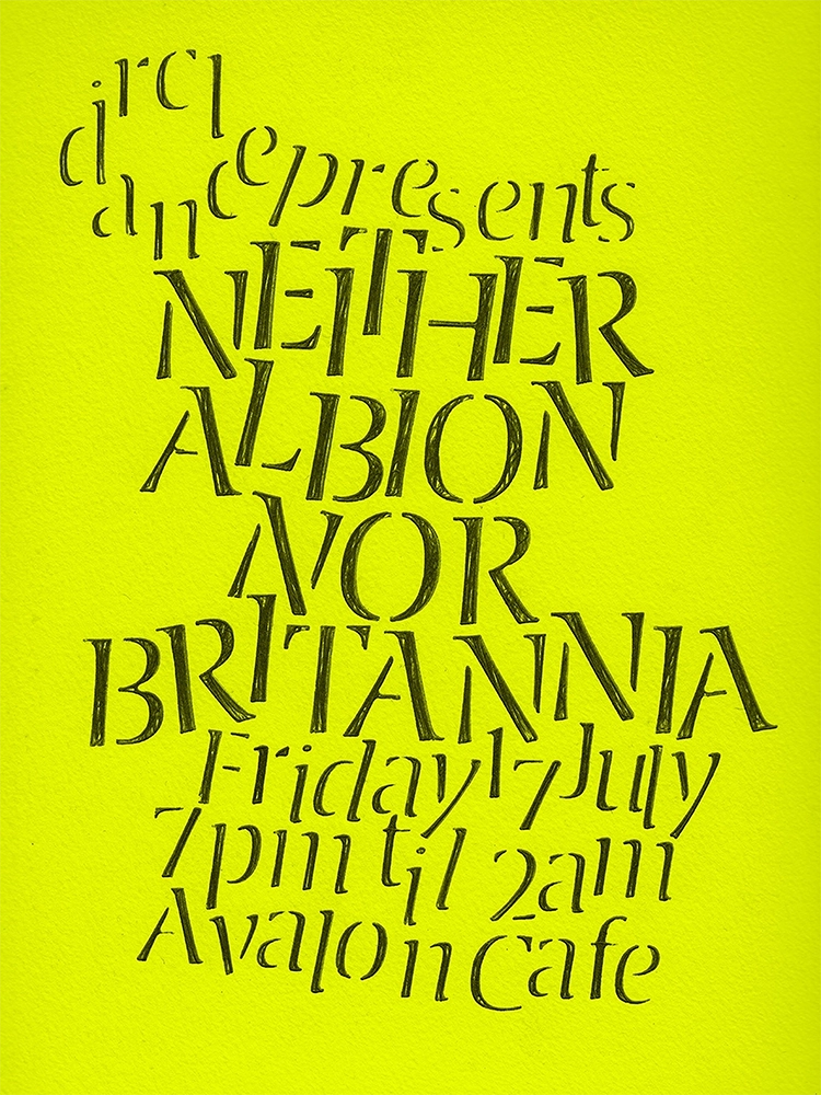 Circle Dance gig poster Summer 2026