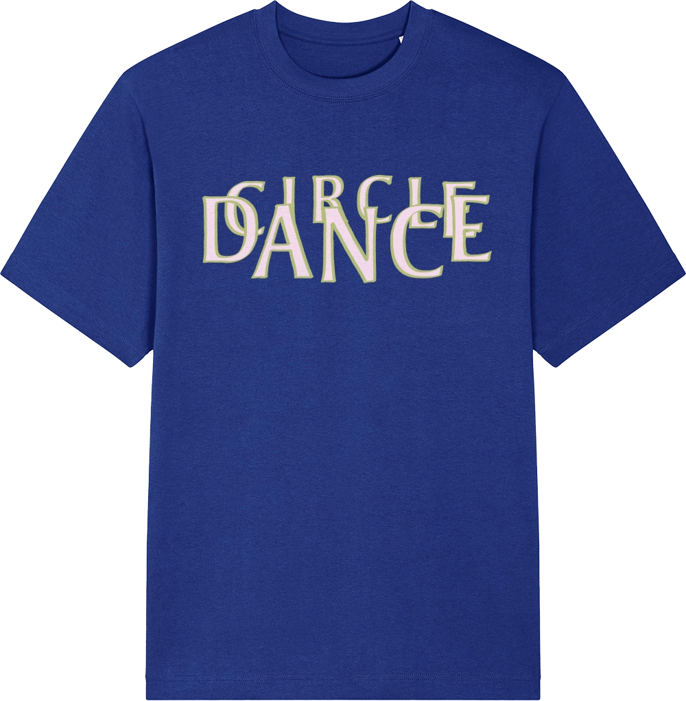 Circle Dance T-shirt Blue