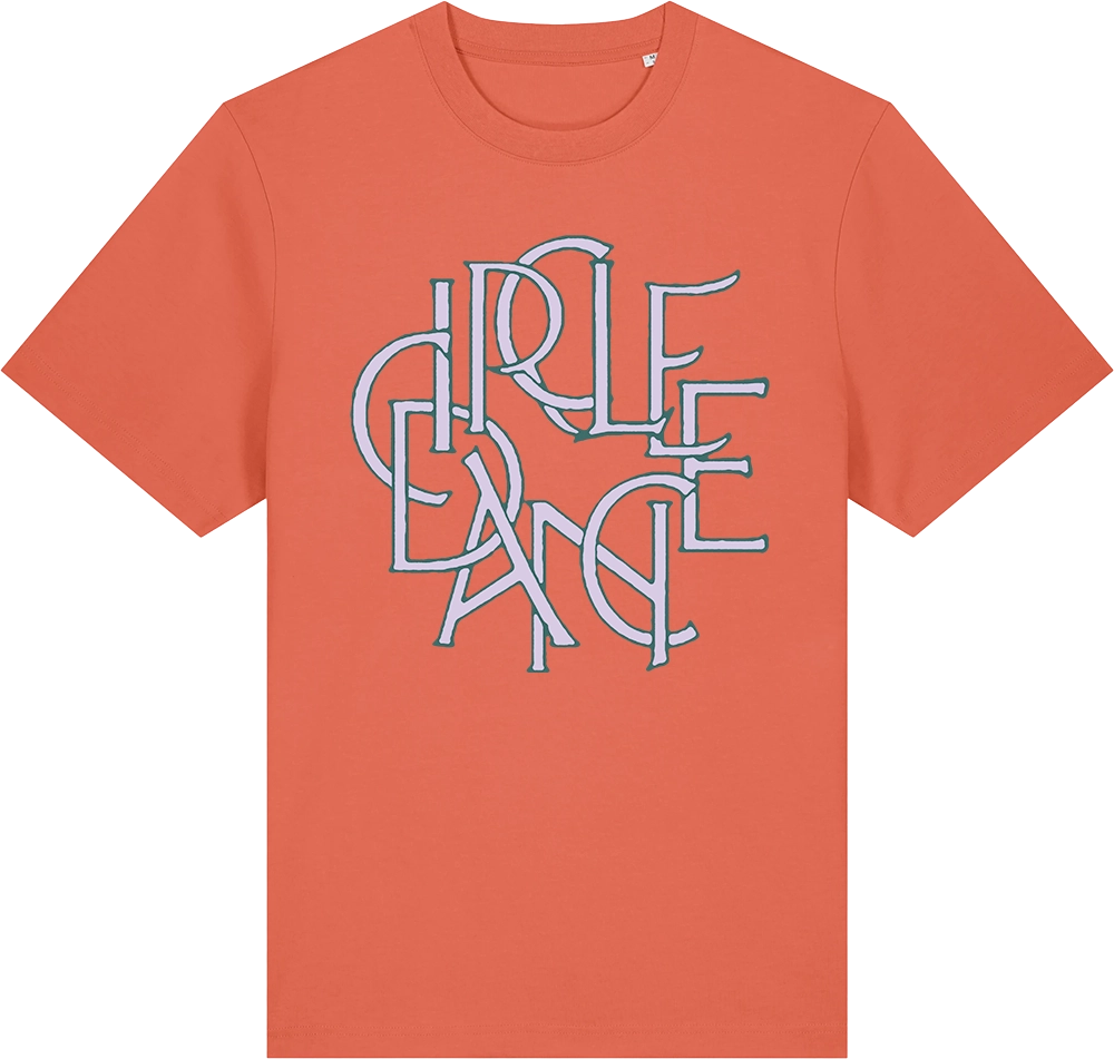 Circle Dance T-shirt Coral