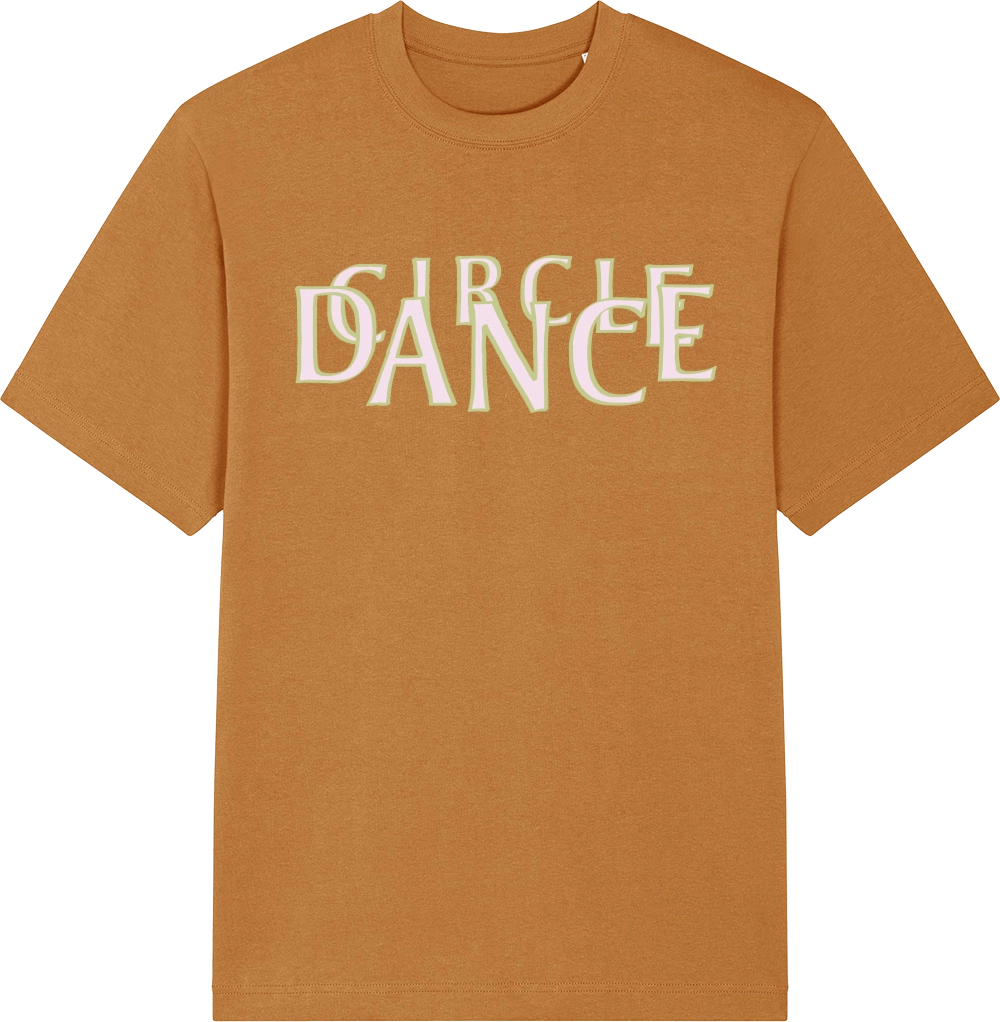 Circle Dance T-shirt Orange