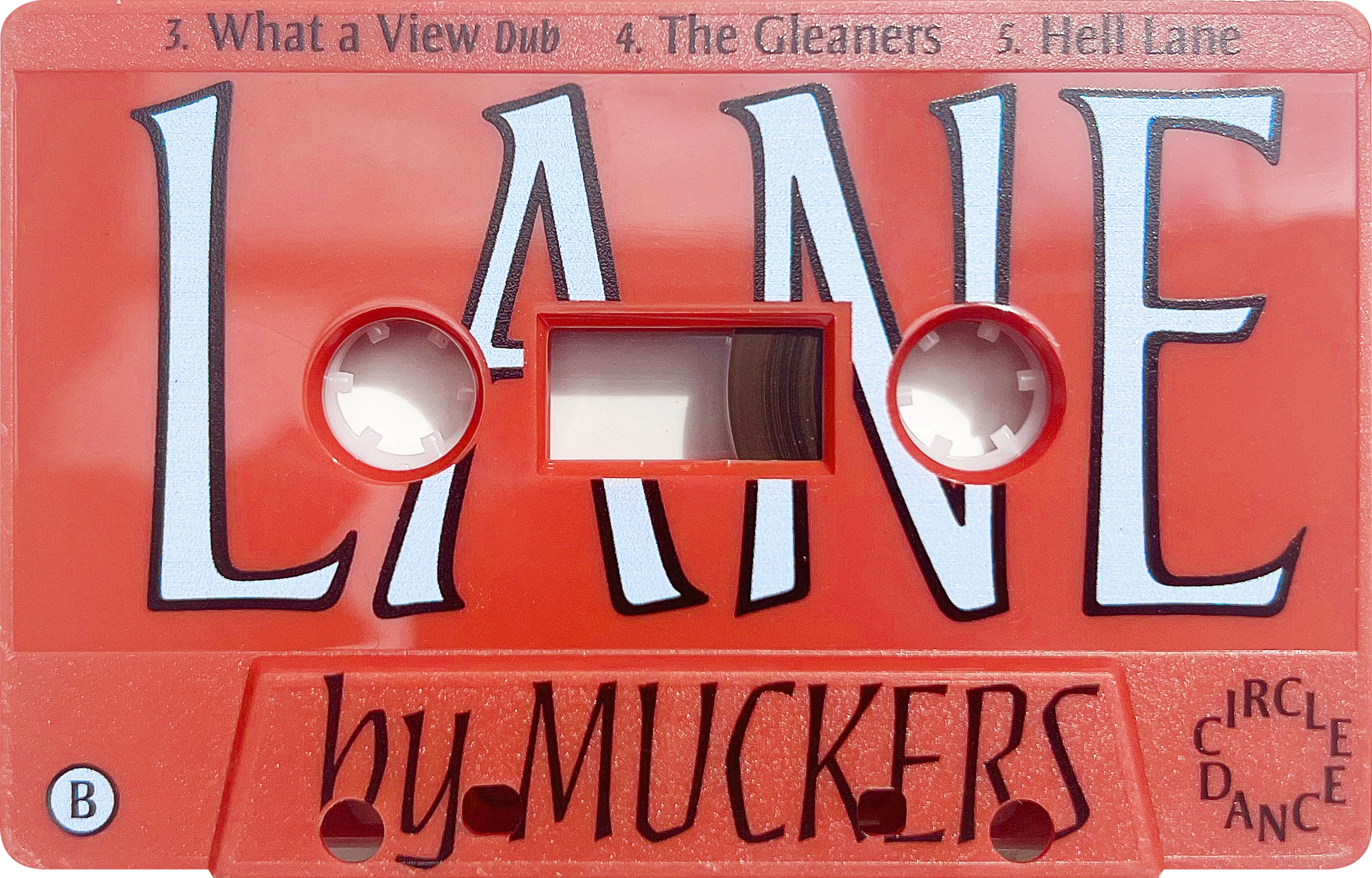 Rear Cover of Muckers, Out of County, vinyl release
